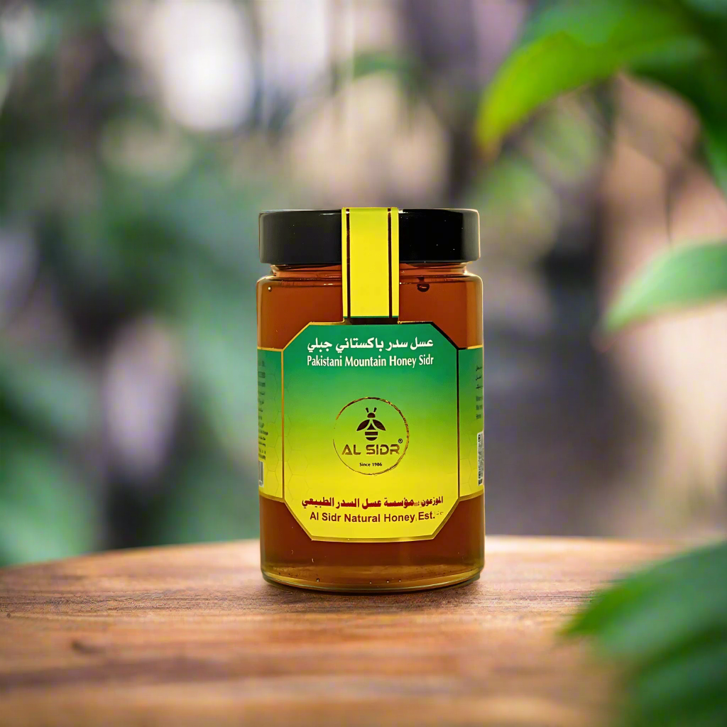 Pakistani Sidr Mountain Honey - 500 Gram-AL SIDR NATURAL HONEY