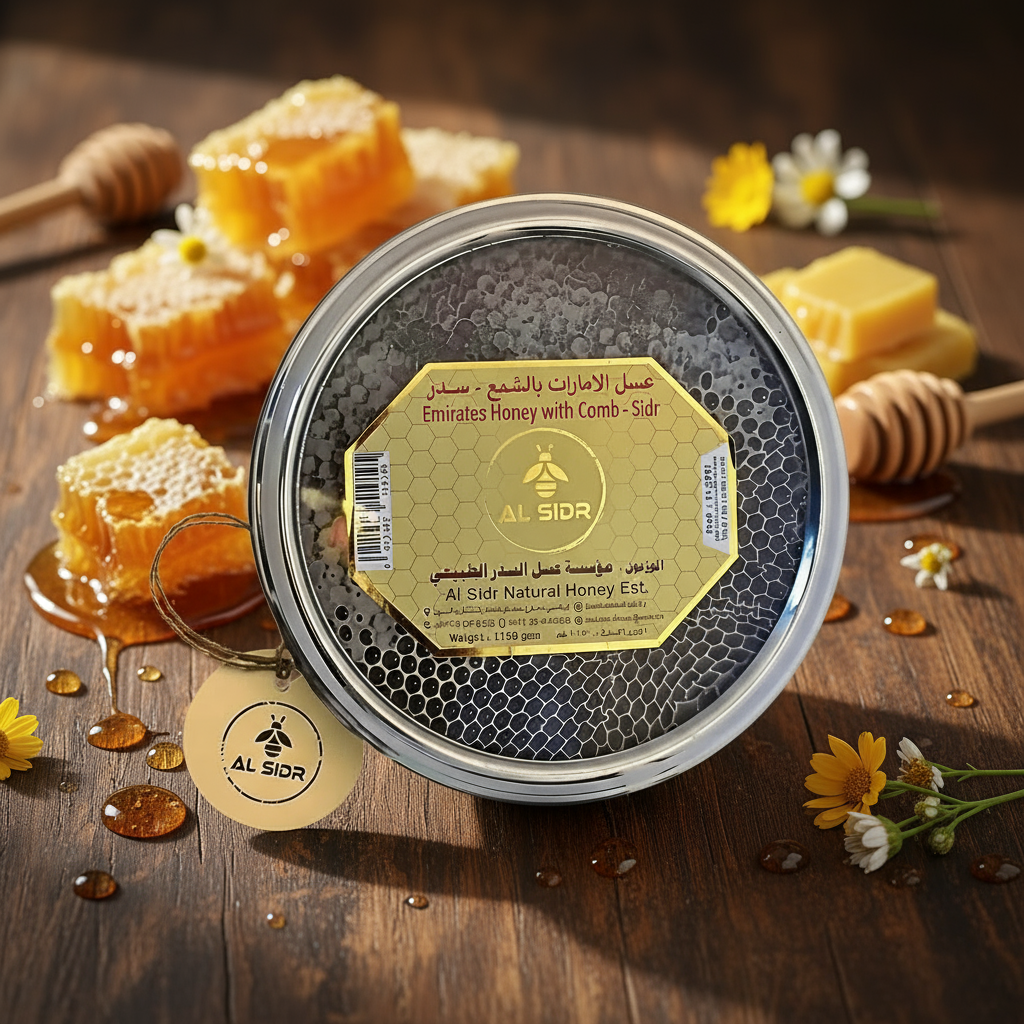 Emirates Sidr Comb Honey 1150🍯 - AL SIDR NATURAL HONEY