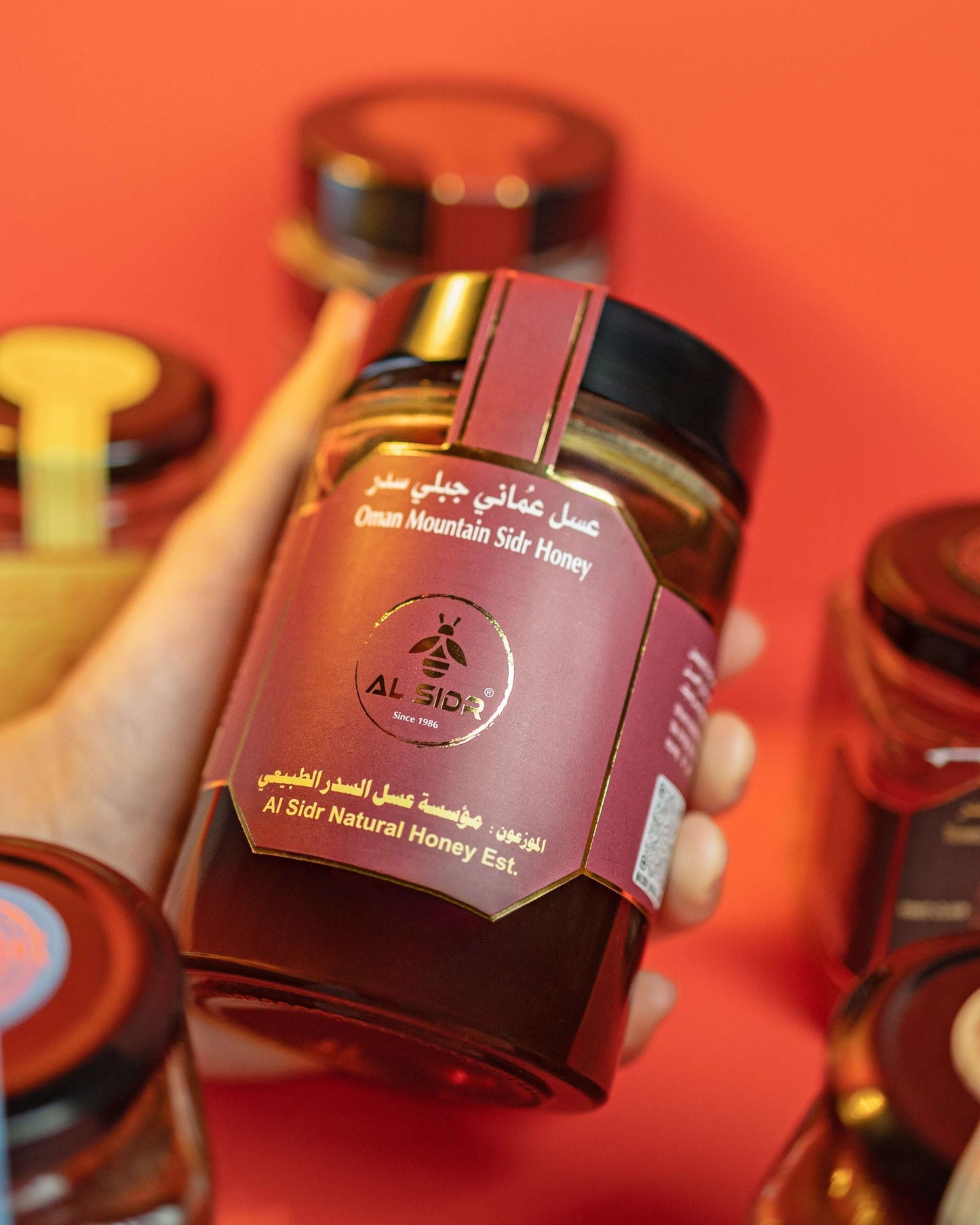 Oman Sidr Mountains Honey - 500 Gram AL SIDR NATURAL HONEY