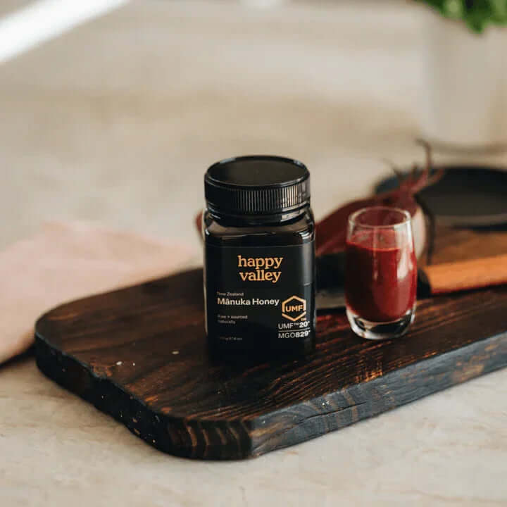 Manuka Honey UMF+20 jar — MGO 829+ premium New Zealand honey, AL SIDR — عسل المانوكا UMF+20 درجة ممتازة من نيوزيلندا