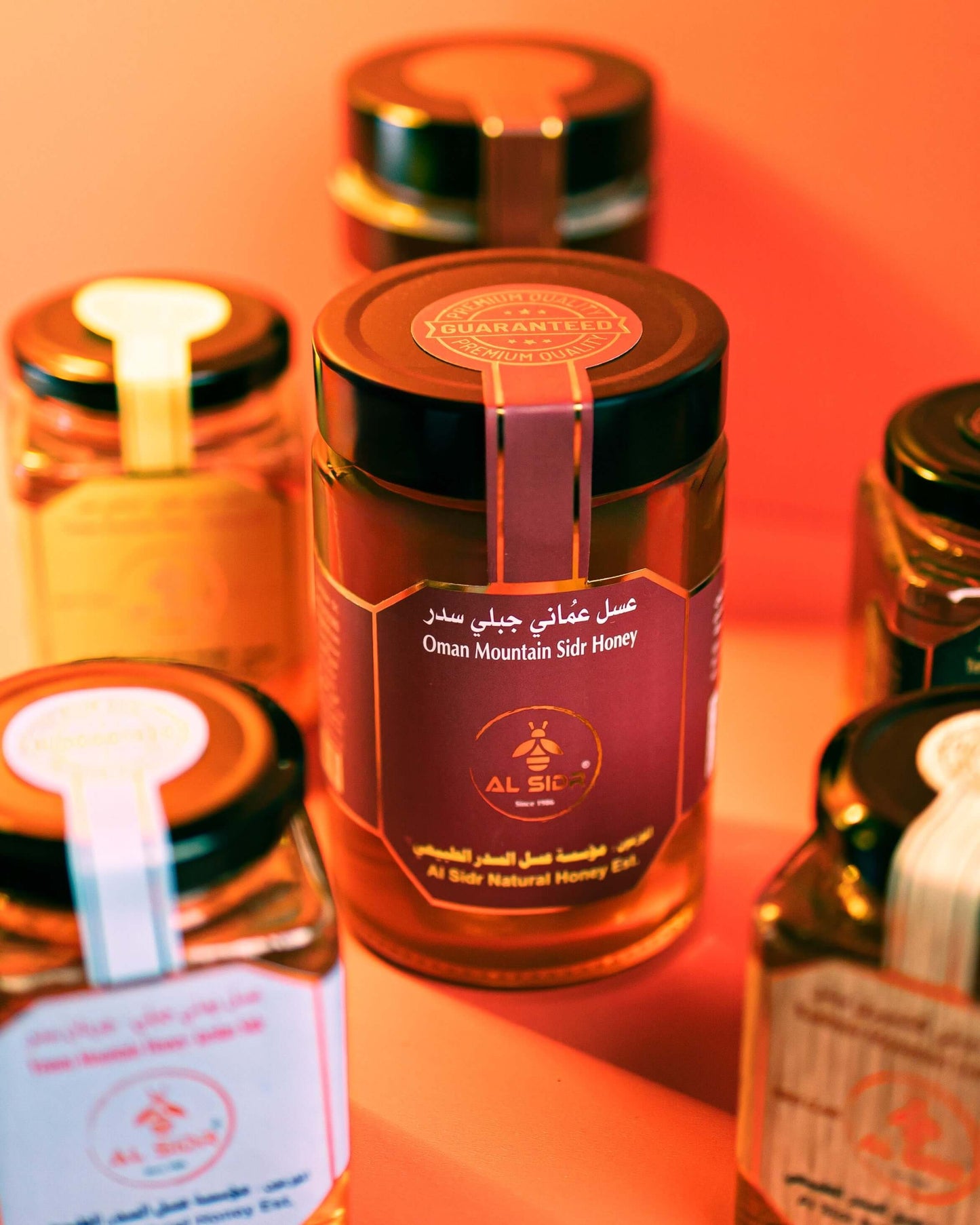 Oman Sidr Mountains Honey - 500 Gram AL SIDR NATURAL HONEY