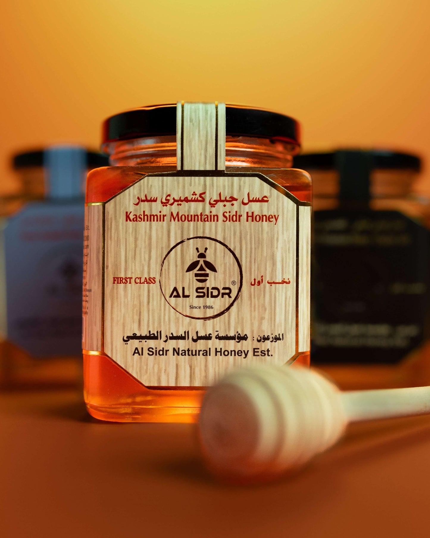 Kashmiri Sidr Mouantain Honey (First Class ) - 250 Gram AL SIDR NATURAL HONEY