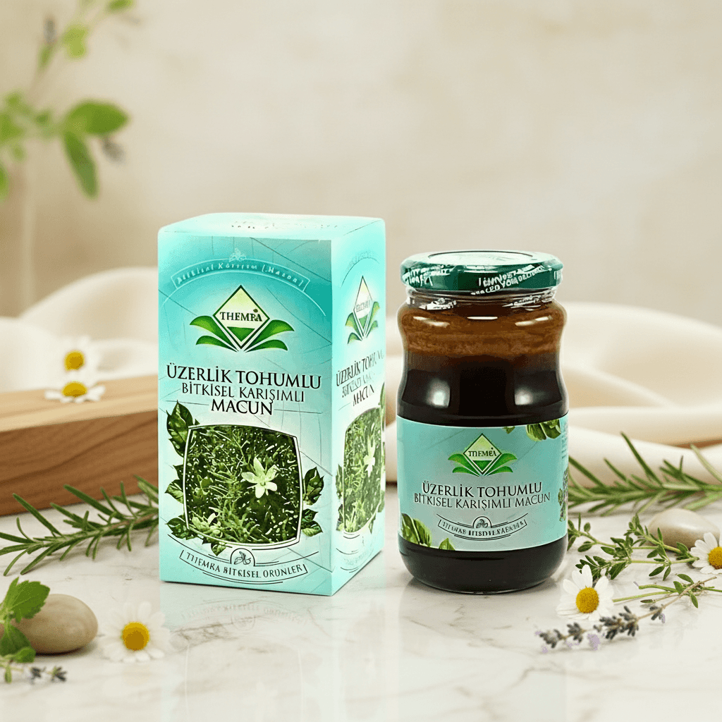 Mixed Herbal Paste with Haramel Seeds 420g - AL SIDR NATURAL HONEY