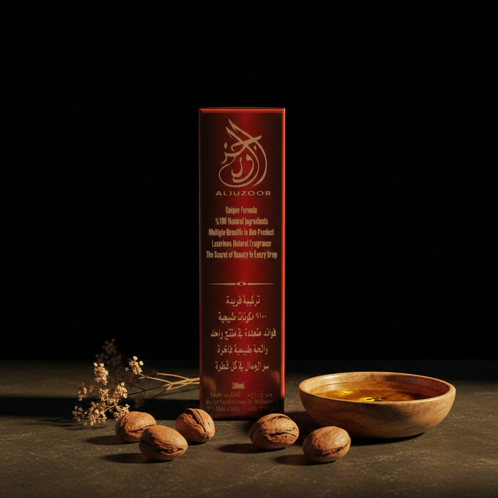 AL Juzoor Moroccan Argan Oil bottle — cold-pressed hair and skin care, AL SIDR UAE — زيت الأركان المغربي المعصور على البارد من الجذور