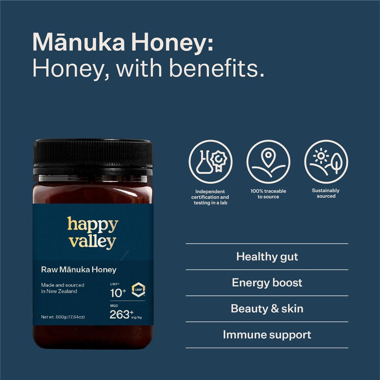 Manuka Honey UMF +10 - 500g🍯 AL SIDR NATURAL HONEY