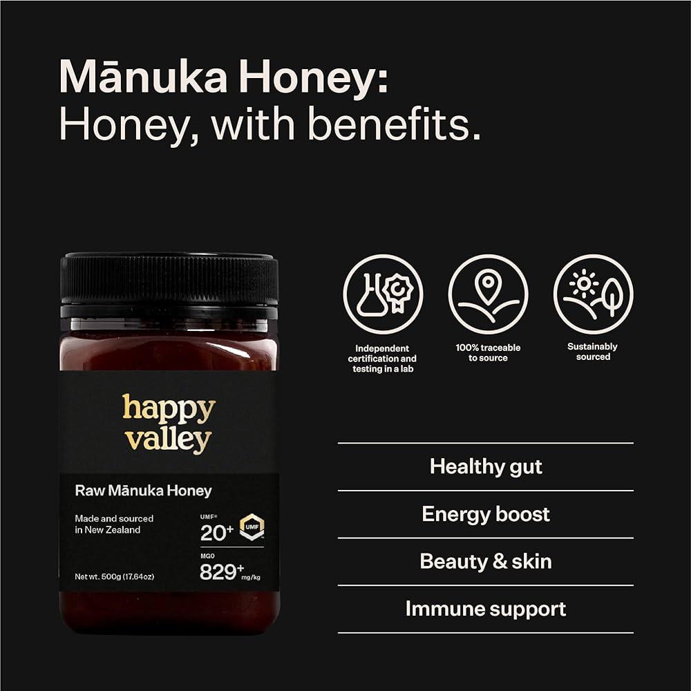 Manuka Honey UMF +20 - 500gr🍯 AL SIDR NATURAL HONEY