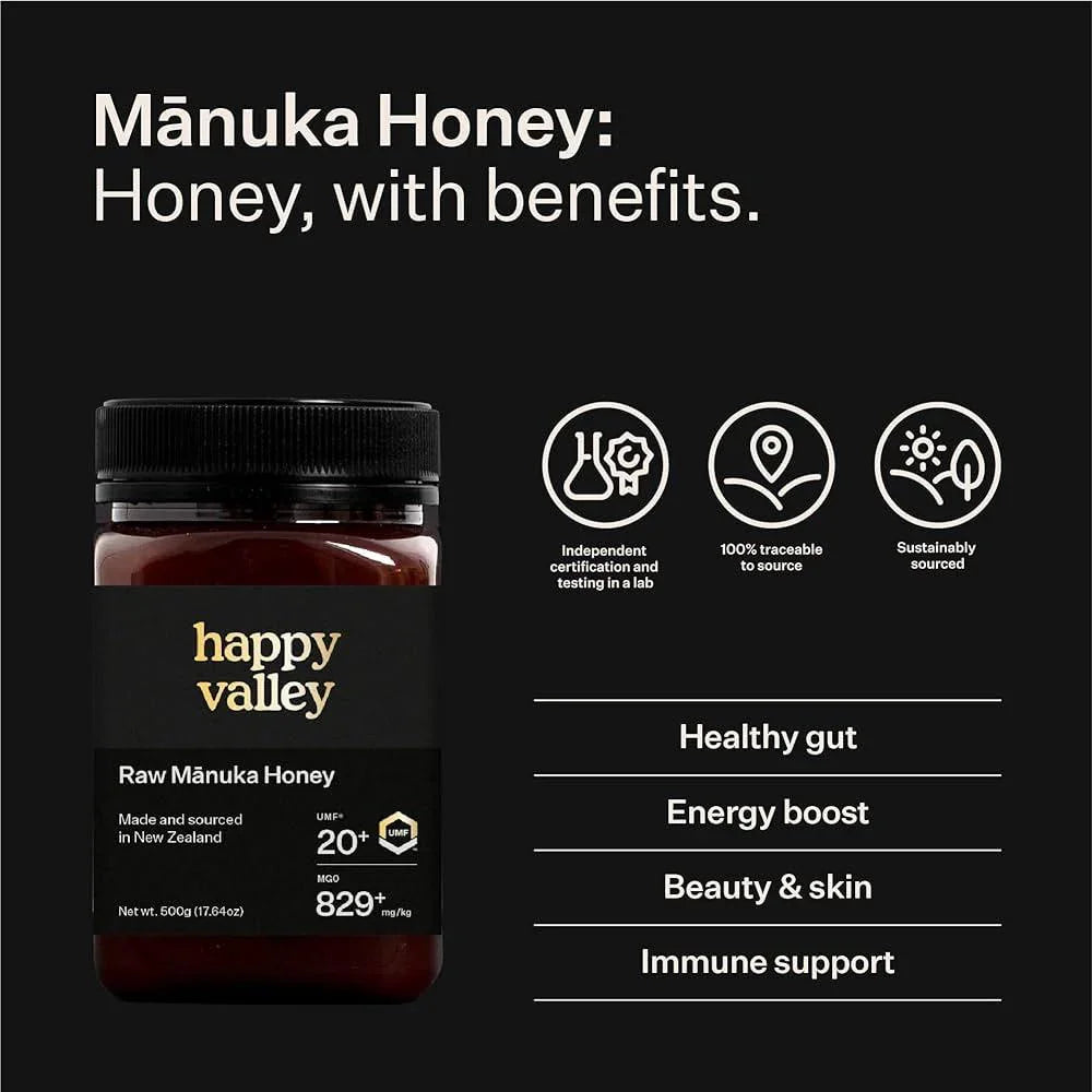 Manuka Honey UMF+20 500g🍯 - AL SIDR NATURAL HONEY