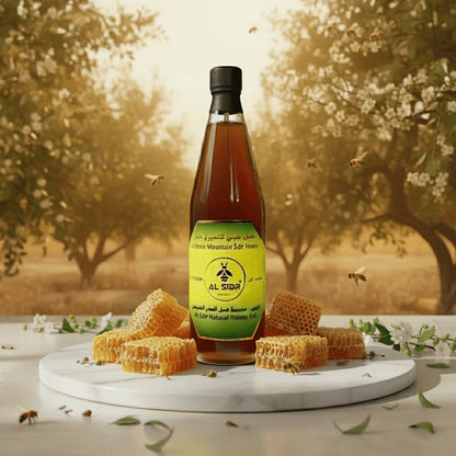 Kashmiri Sidr Mountain Honey - First Class Premium Grade - AL SIDR NATURAL HONEY