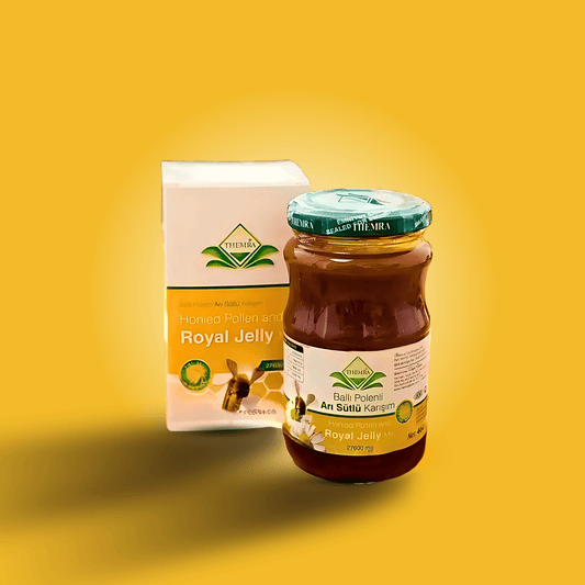 Honey mixture paste with propolis, pollen and royal jelly AL SIDR NATURAL HONEY