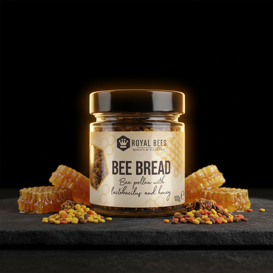 Bee Bread Perga 100g — fermented bee pollen superfood, AL SIDR UAE — خبز النحل (البيرغا) المخمر الطبيعي