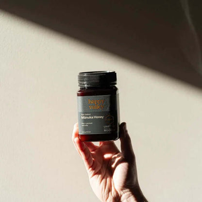 Manuka Honey UMF+15 jar — MGO 514+ superior New Zealand grade, AL SIDR UAE — عسل المانوكا UMF+15 درجة فائقة من نيوزيلندا