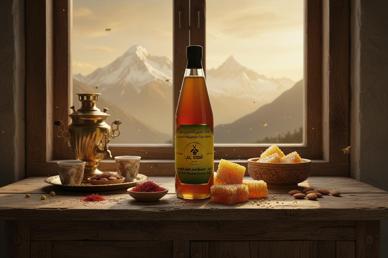 Kashmiri Sidr Mountain Honey - First Class Premium Grade AL SIDR NATURAL HONEY