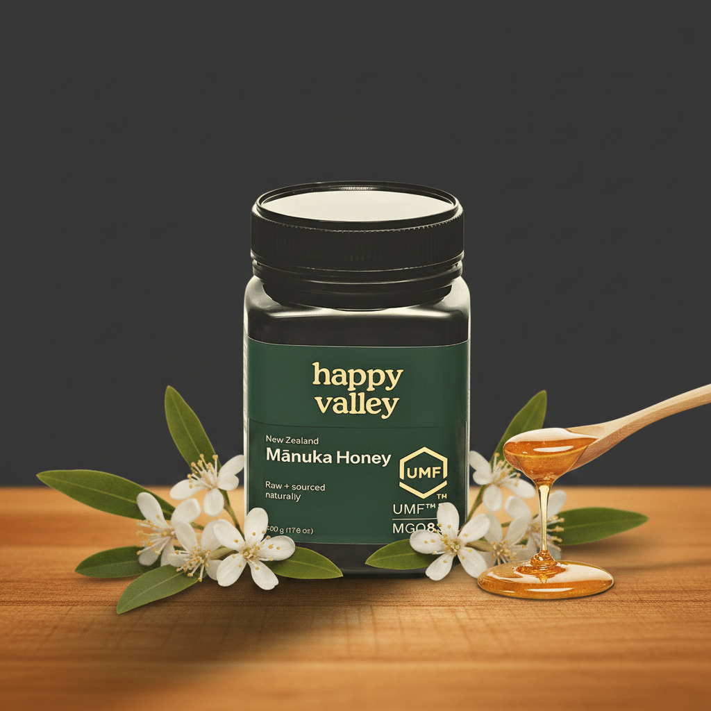 Manuka Honey UMF+5 jar — certified New Zealand daily honey, AL SIDR UAE — عسل المانوكا UMF+5 المعتمد من نيوزيلندا
