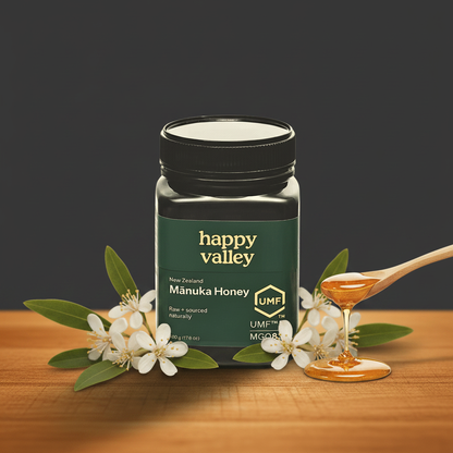 Manuka Honey UMF+5 jar — certified New Zealand daily honey, AL SIDR UAE — عسل المانوكا UMF+5 المعتمد من نيوزيلندا