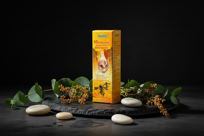 Natural Wellness Ointment jar front view — plant-based herbal balm, AL SIDR UAE — مرهم العافية الطبيعي النباتي